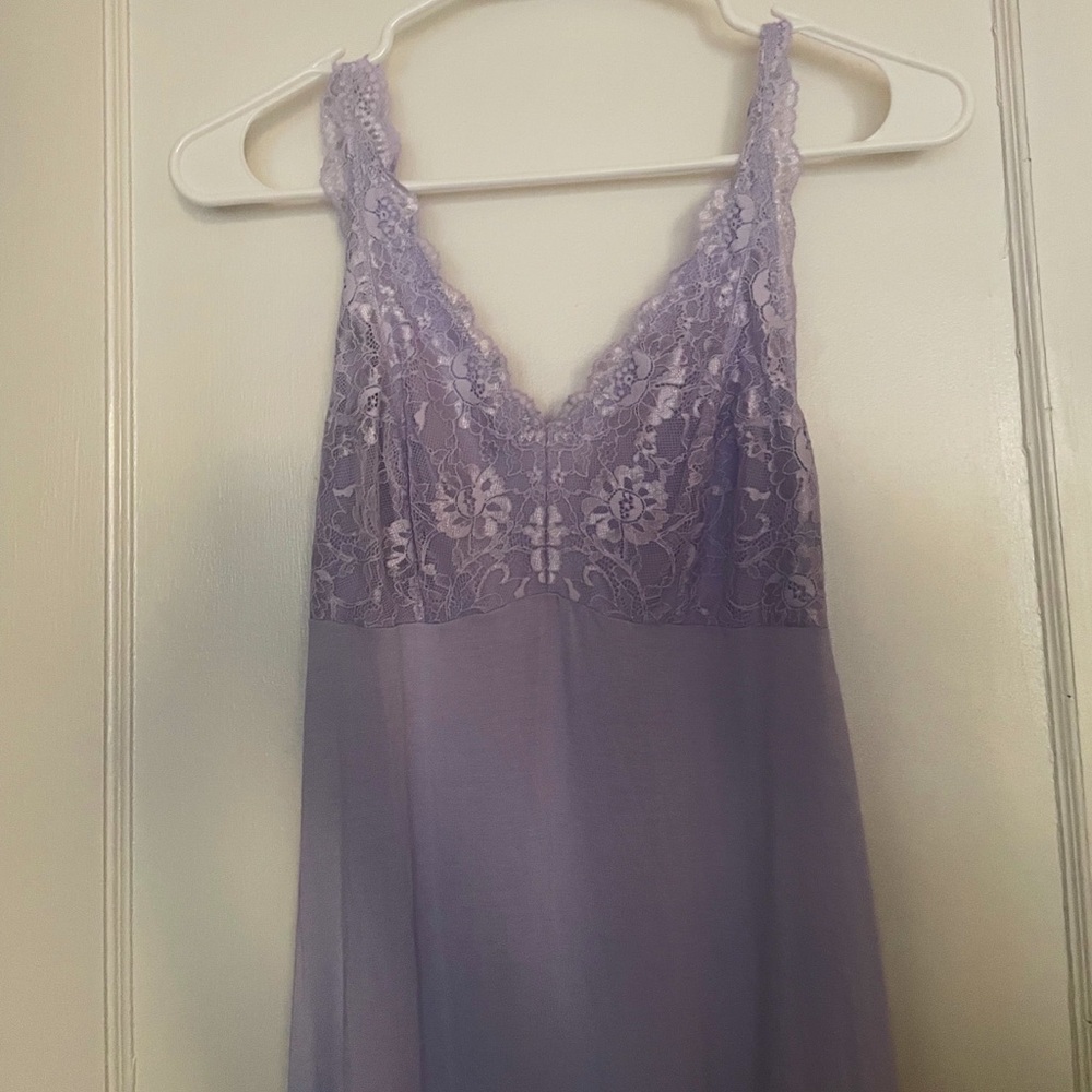 Lavender Lace Slip